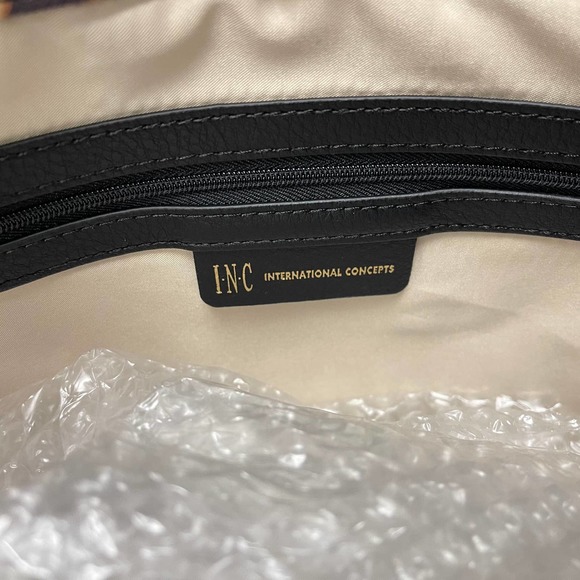 $199.50 Retail INC bag ZOIEY 2 PC LEOPARD 10011026700 - Picture 4 of 11